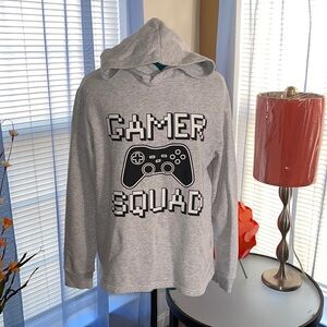 H&M | Boys Gray Gamer Graphic Print Sweatshirt​
